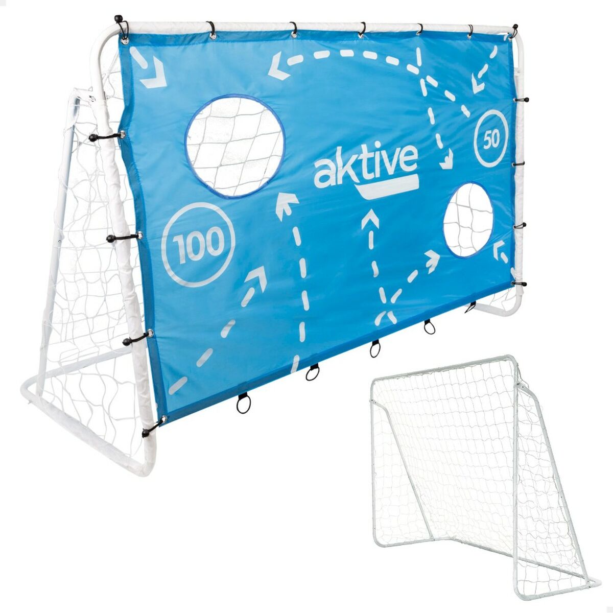 Fotbollsmål Aktive 182 x 91 x 122 cm - 13