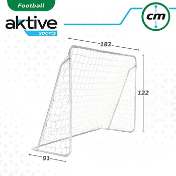 Fotbollsmål Aktive 182 x 91 x 122 cm