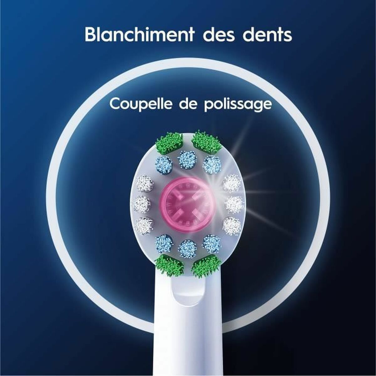 Tandborsthuvud Oral-B 80731295 Vit - 3