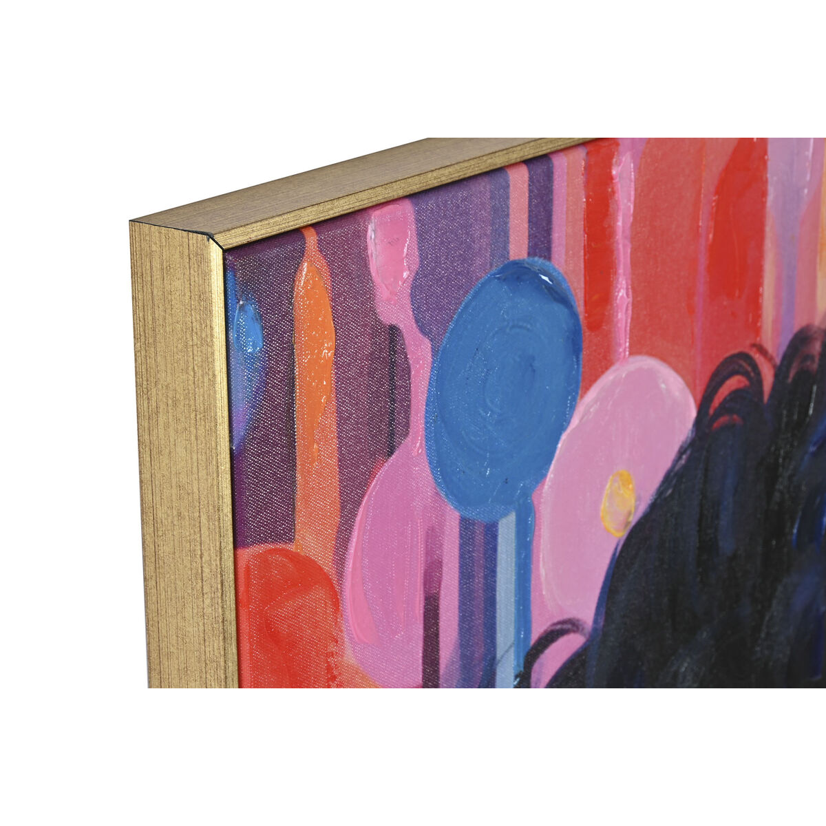 Tavla Home ESPRIT Kvinna Modern 90 x 3,5 x 120 cm (2 antal) - 4