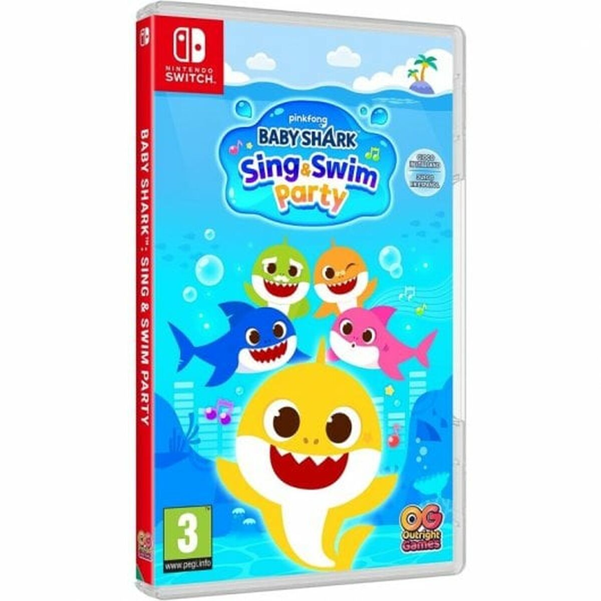 TV-spel för Switch Bandai Namco Baby Shark: Sing and Swim Party - 3