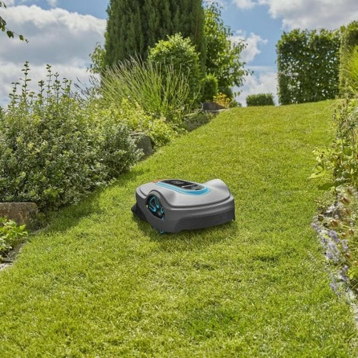Gräsklipparrobot Gardena Sileno Life - 5