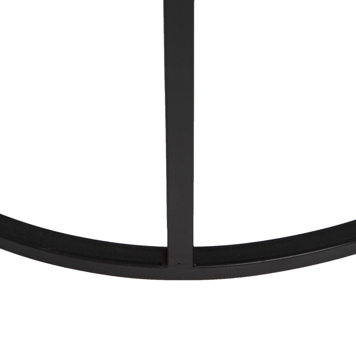 Sidobord Brun Svart Metall Järn Trä MDF 62,5 x 62,5 x 73 cm 62,5 x 31 x 73 cm (2 antal) - 5