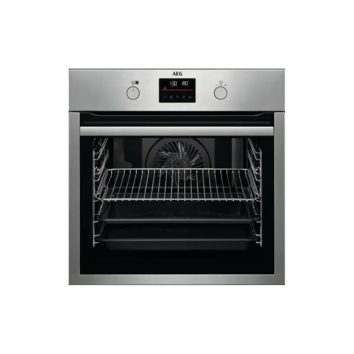 Pyrolytisk ugn AEG BPS35516XM 3500 W 2300 W 71 L