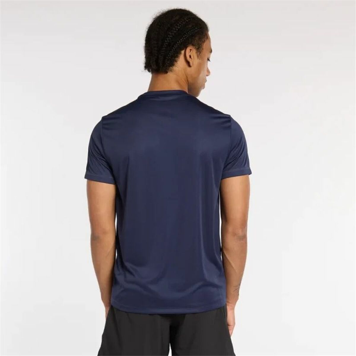 T-shirt med kortärm Herr Reebok Id Train Ss Tech Marinblå - 2