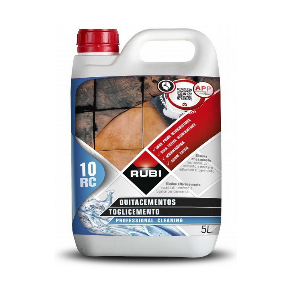 Rengöringsmedel Rubi 22950 Cement - 2