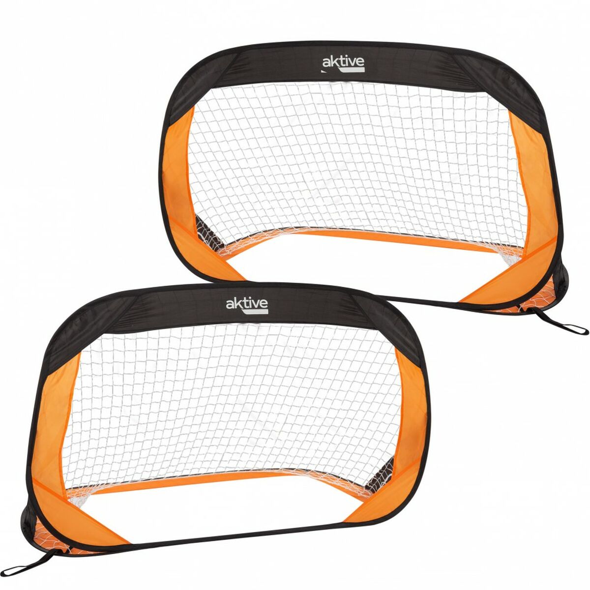 Set med 2 fotbollsmål Aktive 120 x 80 x 80 cm (2 antal) - 7