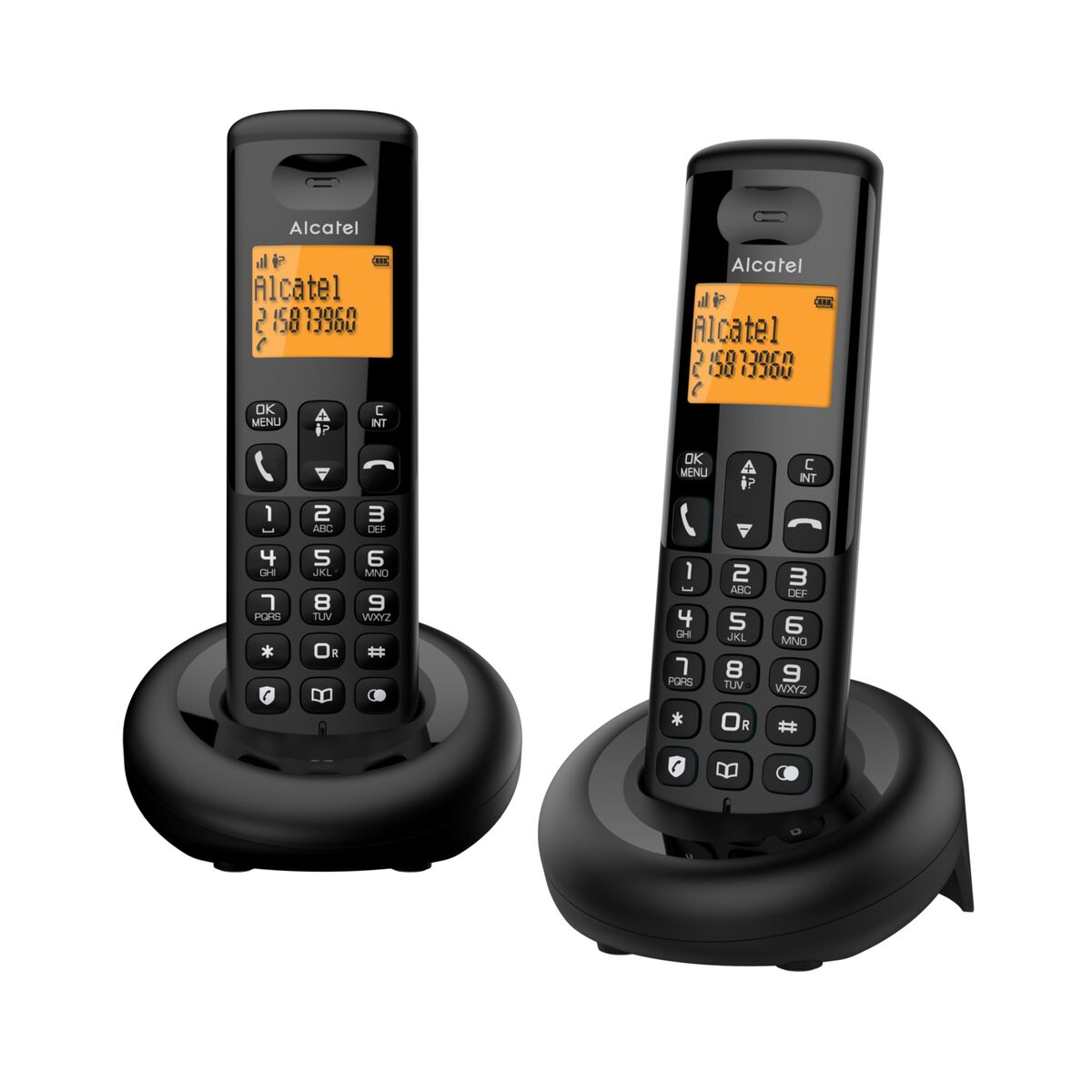 Trådlös Telefon Alcatel Svart