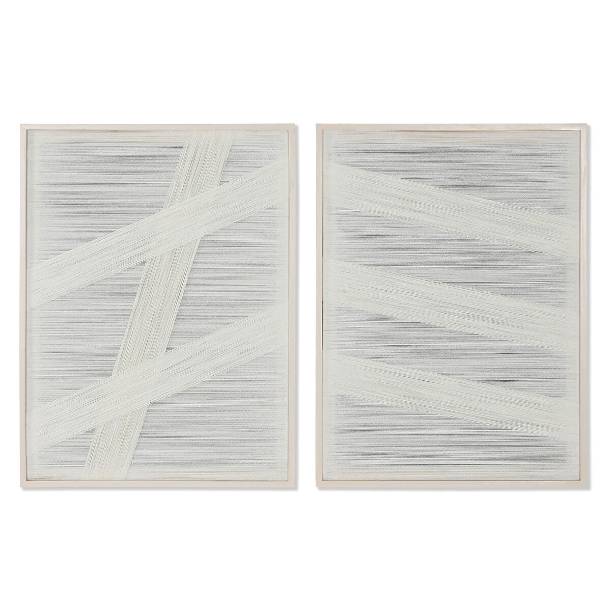 Tavla Home ESPRIT Urban 60 x 3 x 80 cm (2 antal)