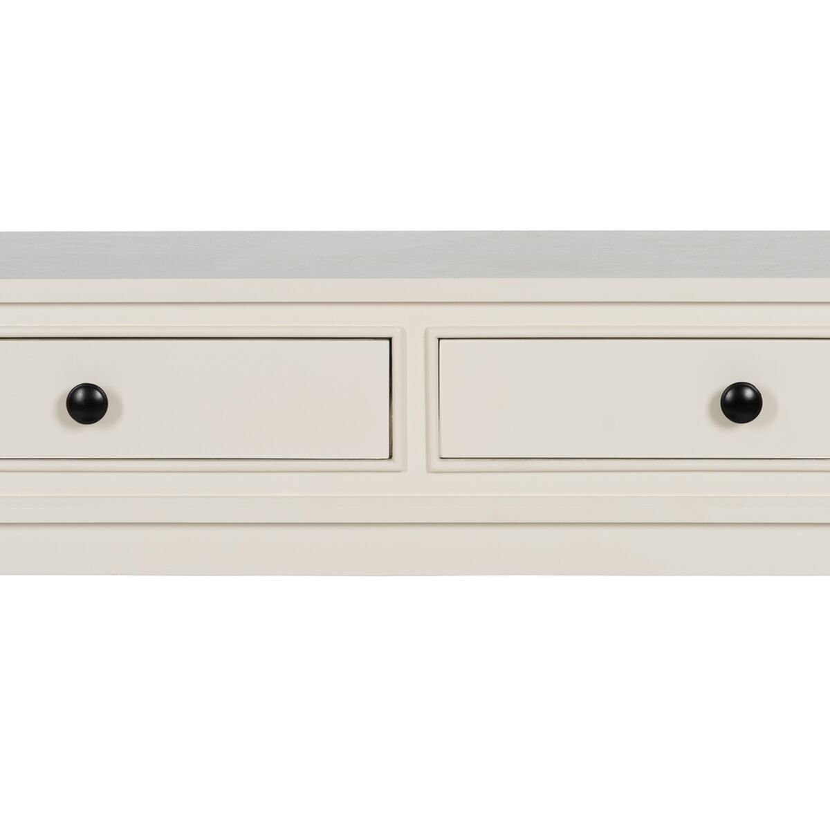 Konsol Vit furuträ Trä MDF 90 x 33 x 75 cm - 8