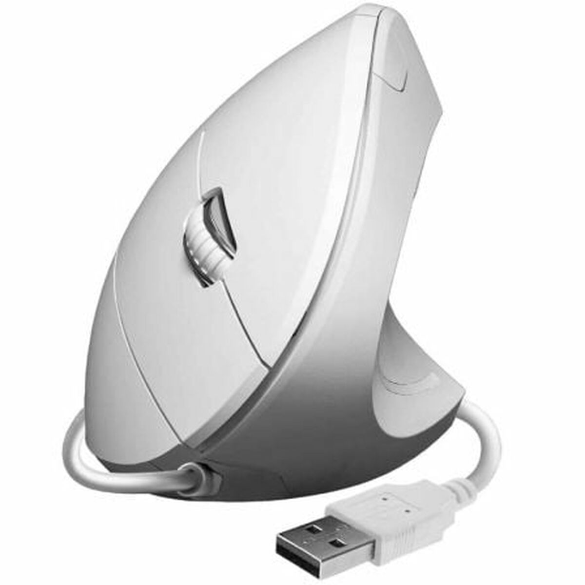 Optisk Mus Ergonomisk Subblim SUBMO-EDGVU02 Vit