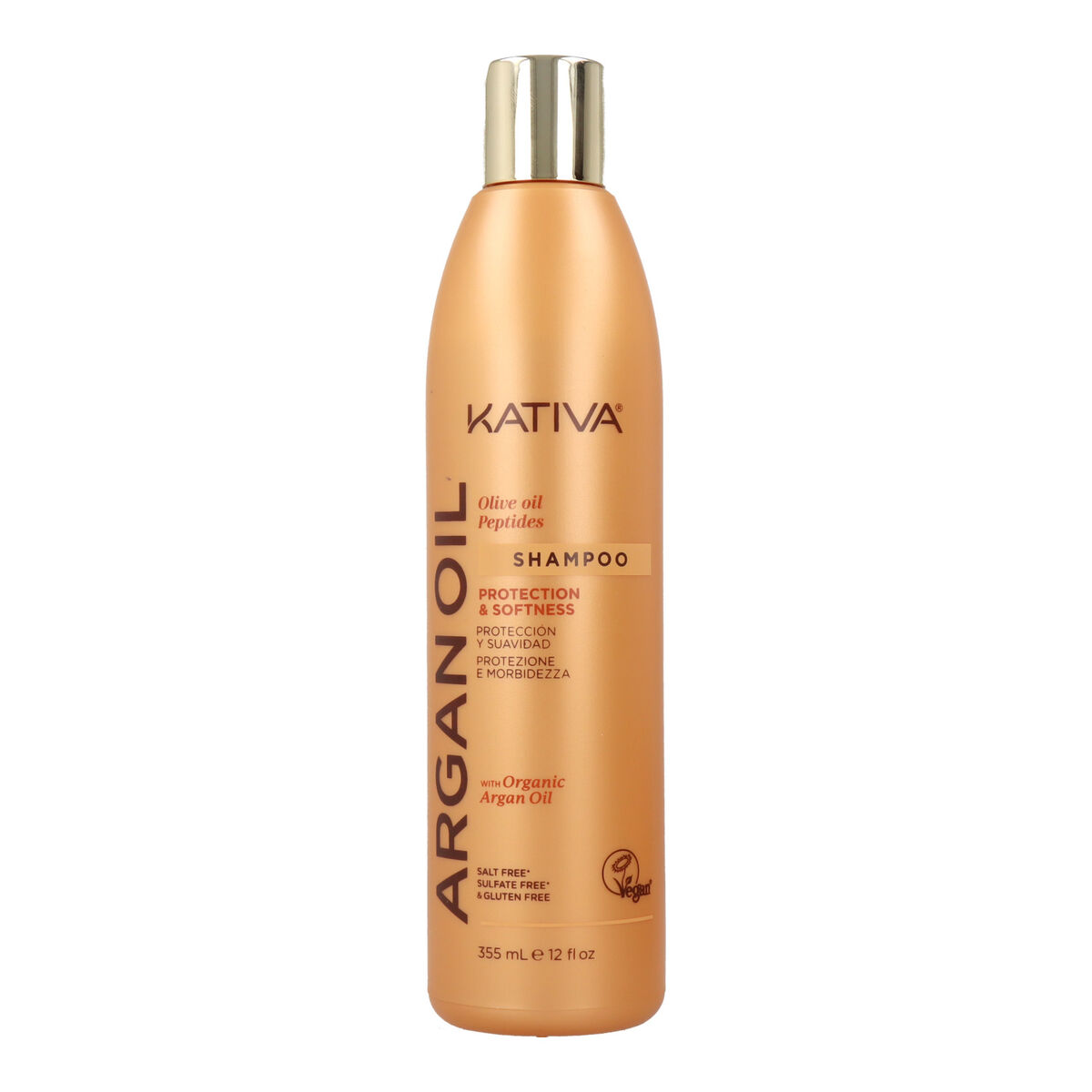 Extra mjukt schampo Kativa Argan Oil 355 ml