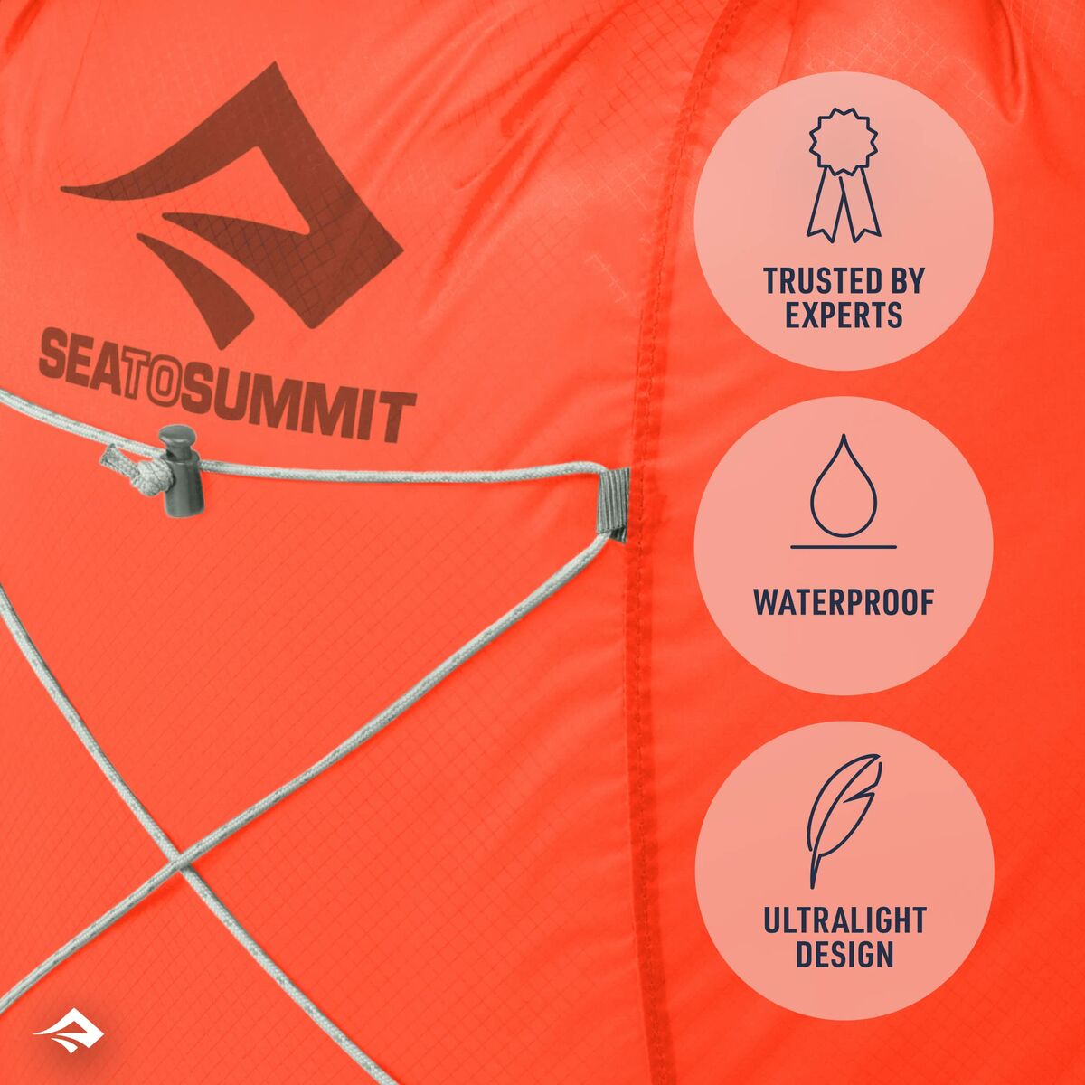 Ryggsäck för bergmiljö Sea to Summit Ultra-Sil Dry Day Pack Grå Silvrig 22 L - 2