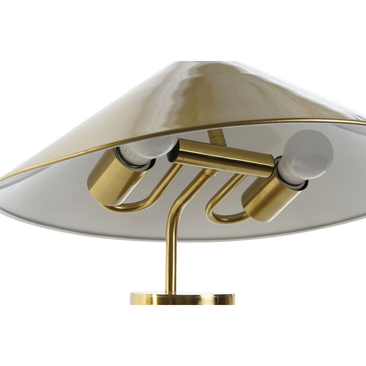 Bordslampa DKD Home Decor Gyllene Metall 50 W 220 V 39 x 39 x 45 cm - 9