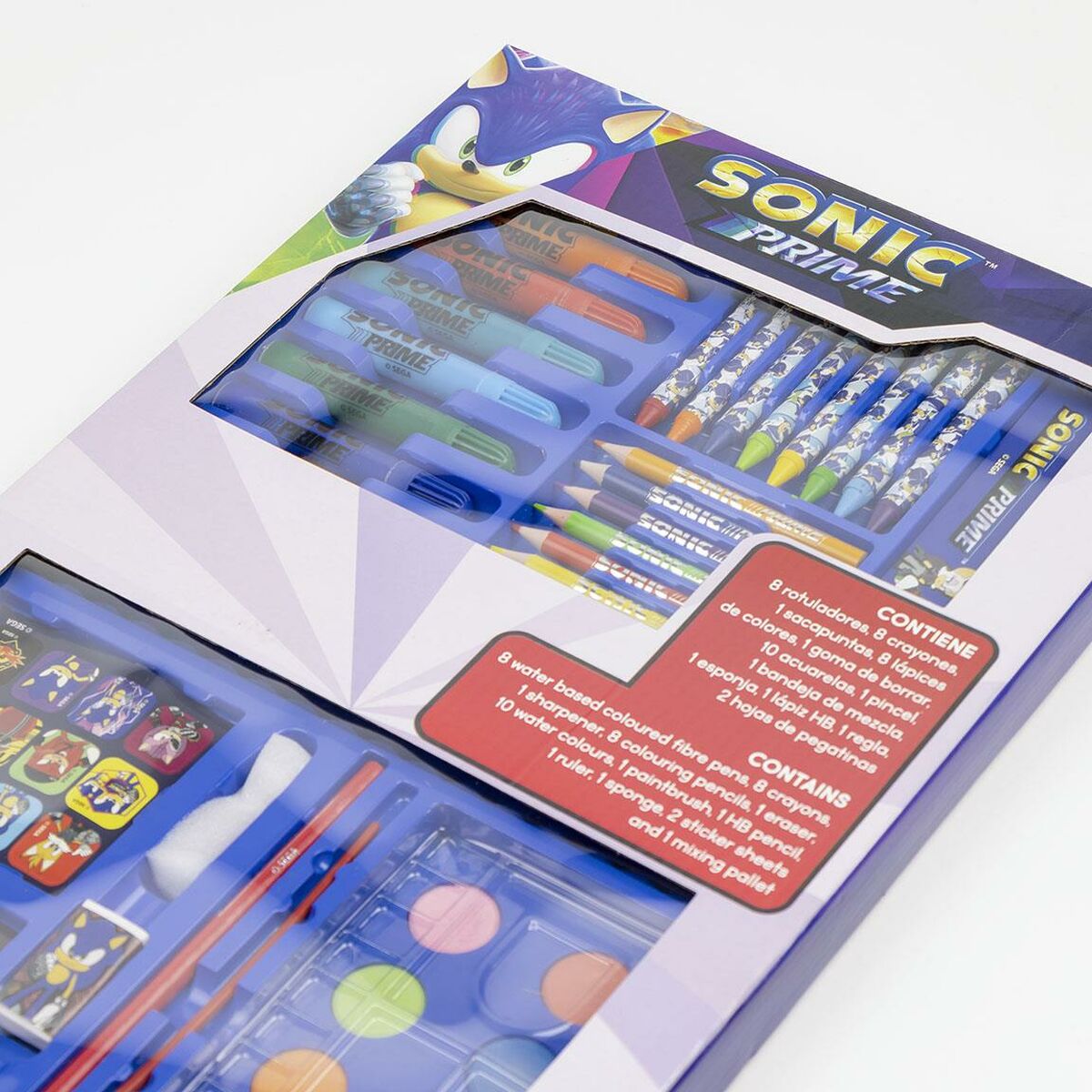Brevpapper Set Sonic Portfölj Mörkblå - 5