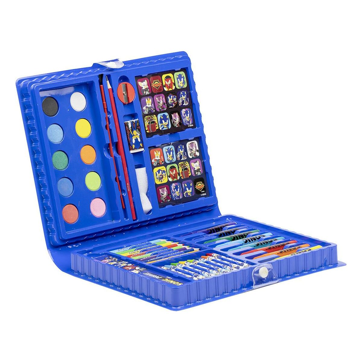 Brevpapper Set Sonic Portfölj Mörkblå - 4