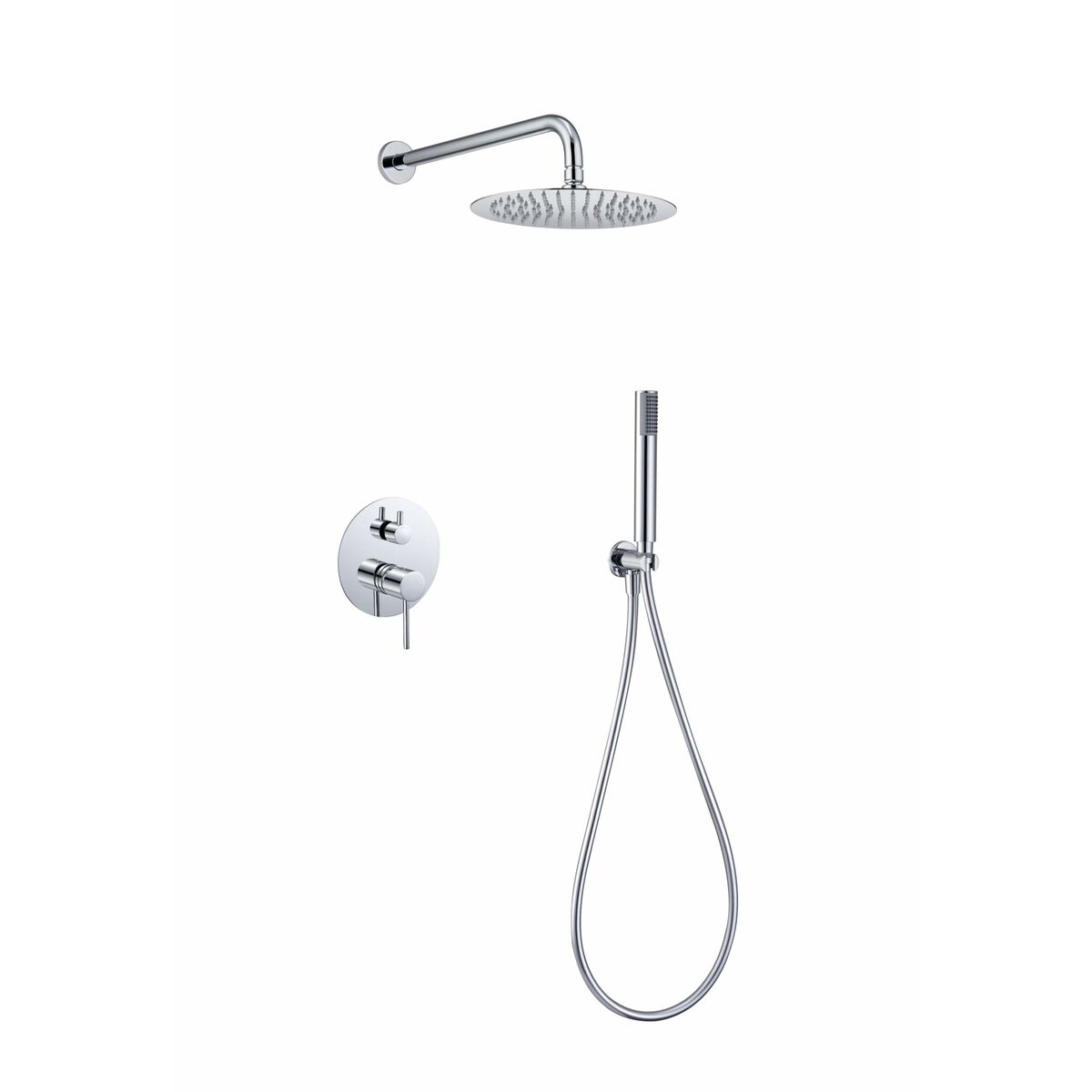 Duschpelare Imex MONZA GPM039 Mässing Stål 150 cm 2 Lägen