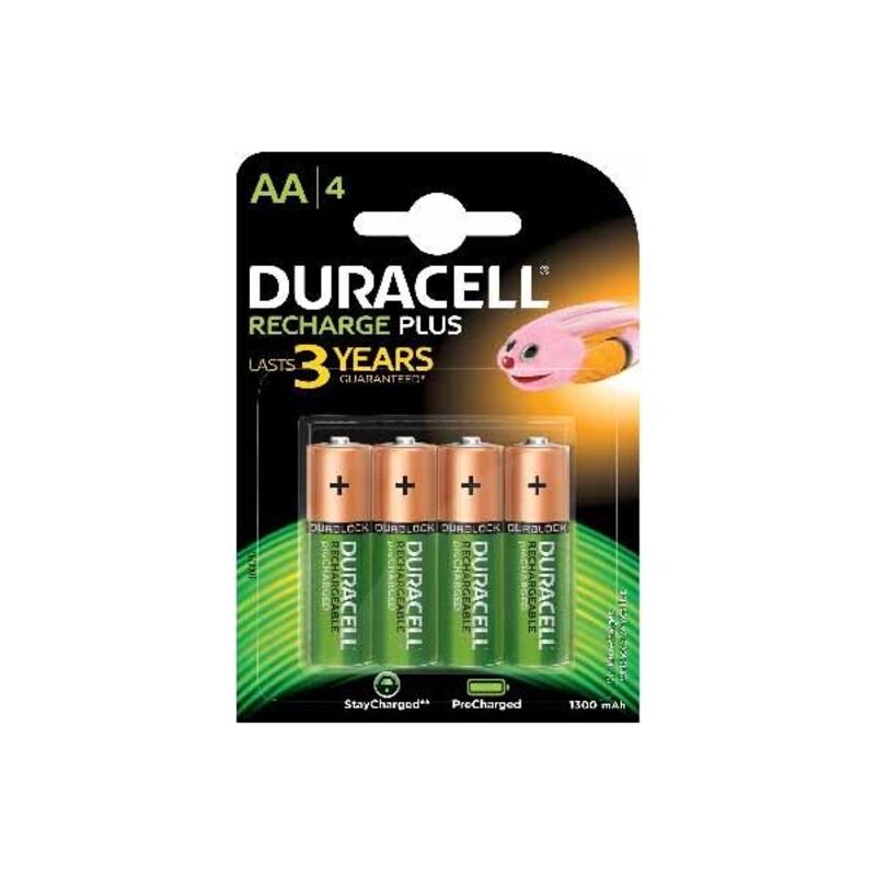 Laddningsbara Batterier AA DURACELL 1300 mAh - 2