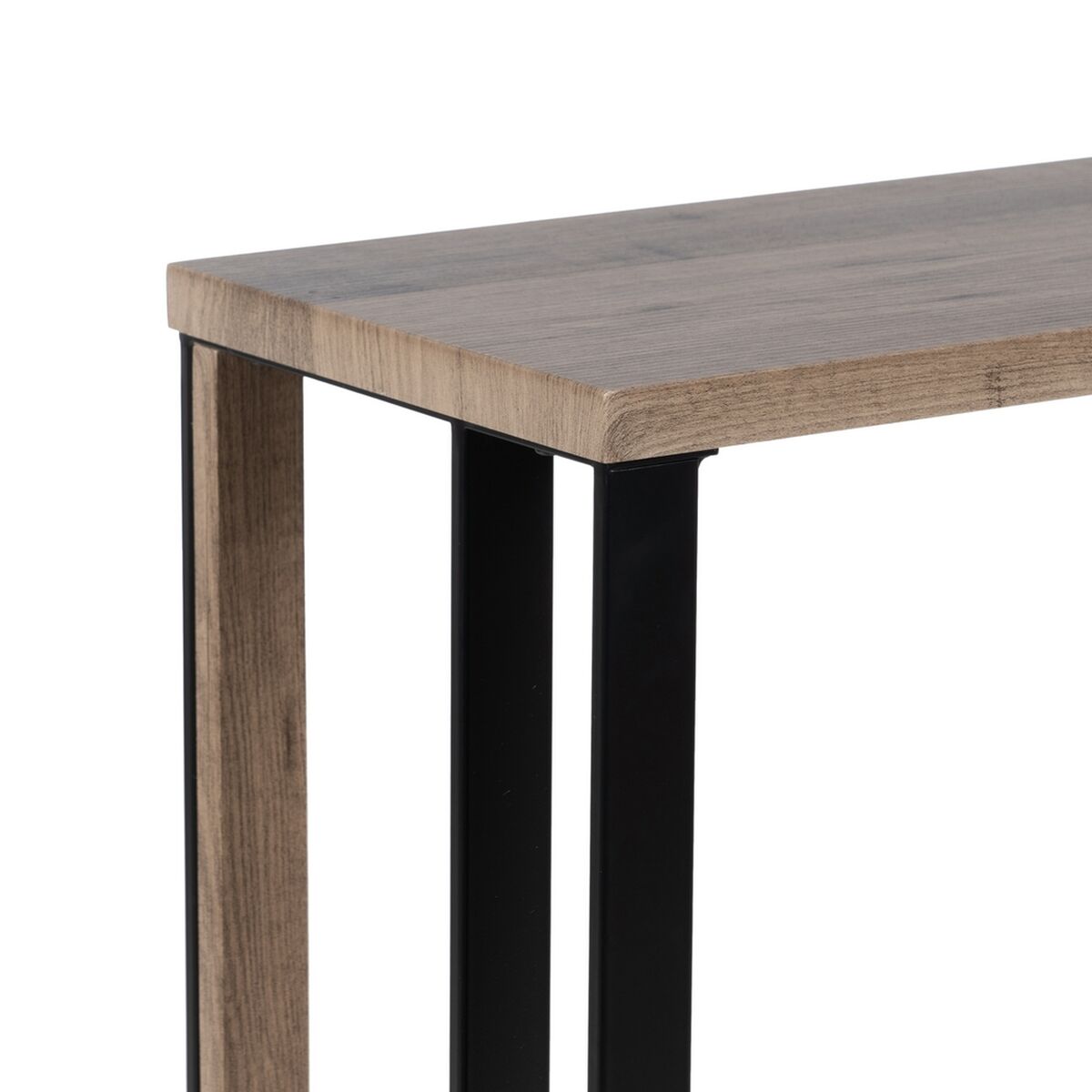 Mottagare NUDE Svart Naturell 110 x 30 x 75 cm - 4