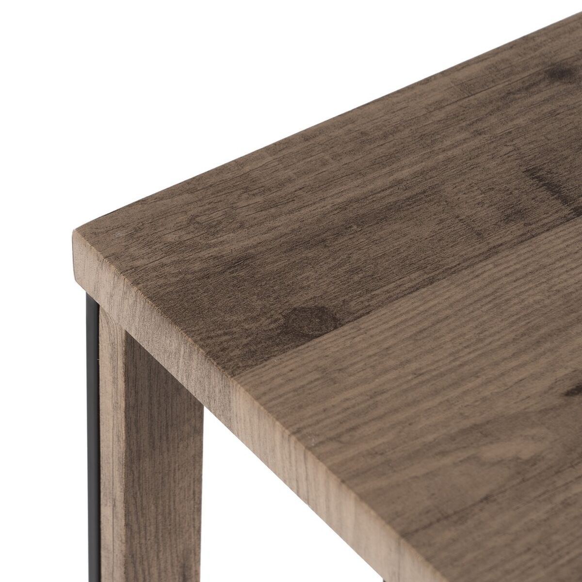 Mottagare NUDE Svart Naturell 110 x 30 x 75 cm - 6