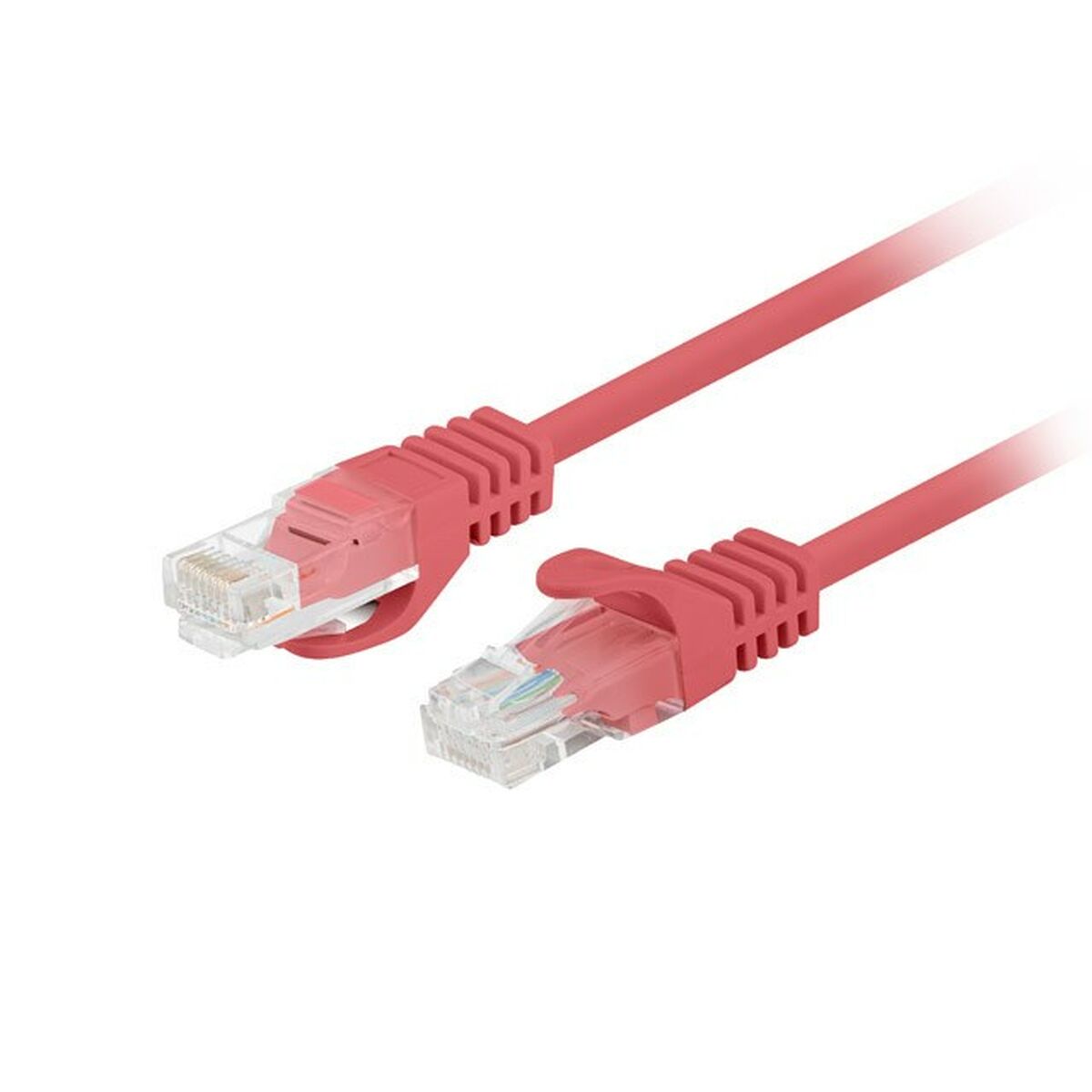 Nätkabel UTP Styv Kategori 6 Lanberg PCF6-20CC-0100-R