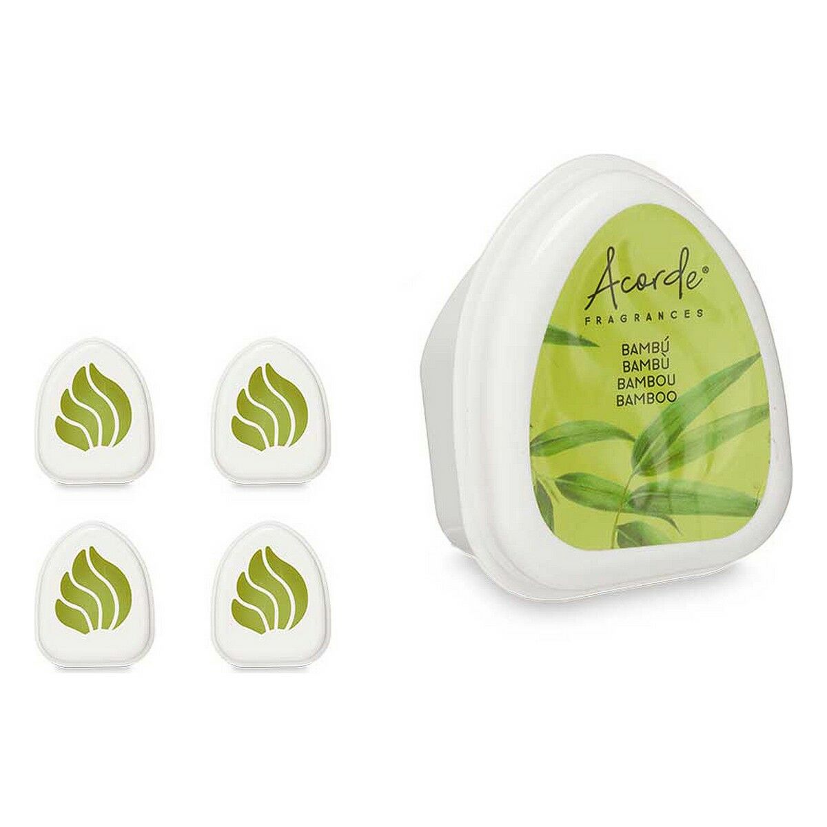 Set med luftfräschare Acorde Bambu 50 g (12 antal) - 2