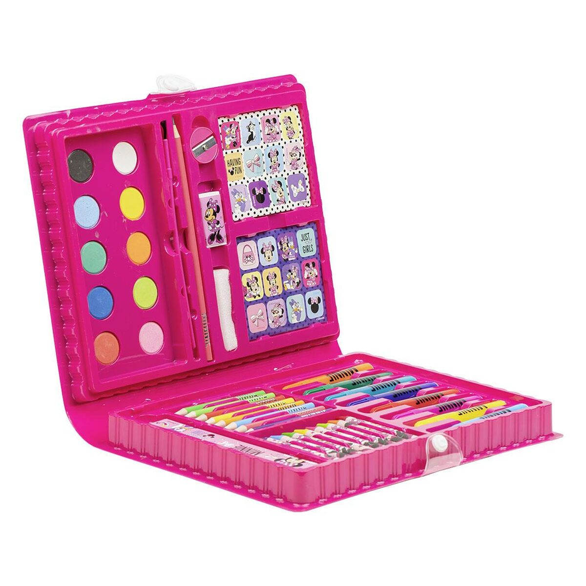 Brevpapper Set Minnie Mouse Portfölj Rosa - 4