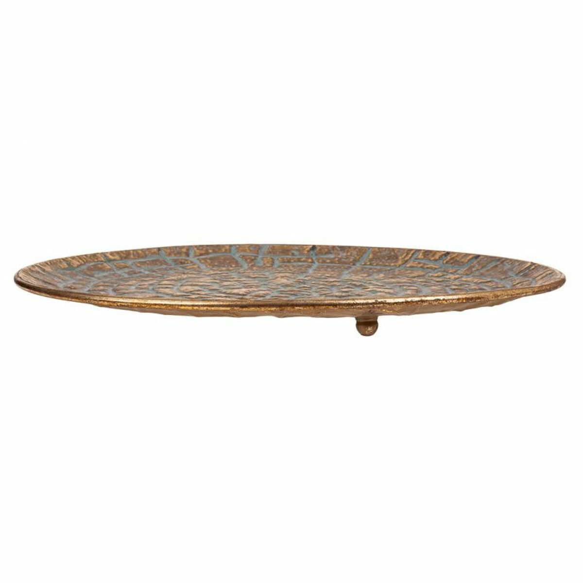 Bordsdekoration Alexandra House Living Gyllene Järn 55 x 5 x 55 cm - 2