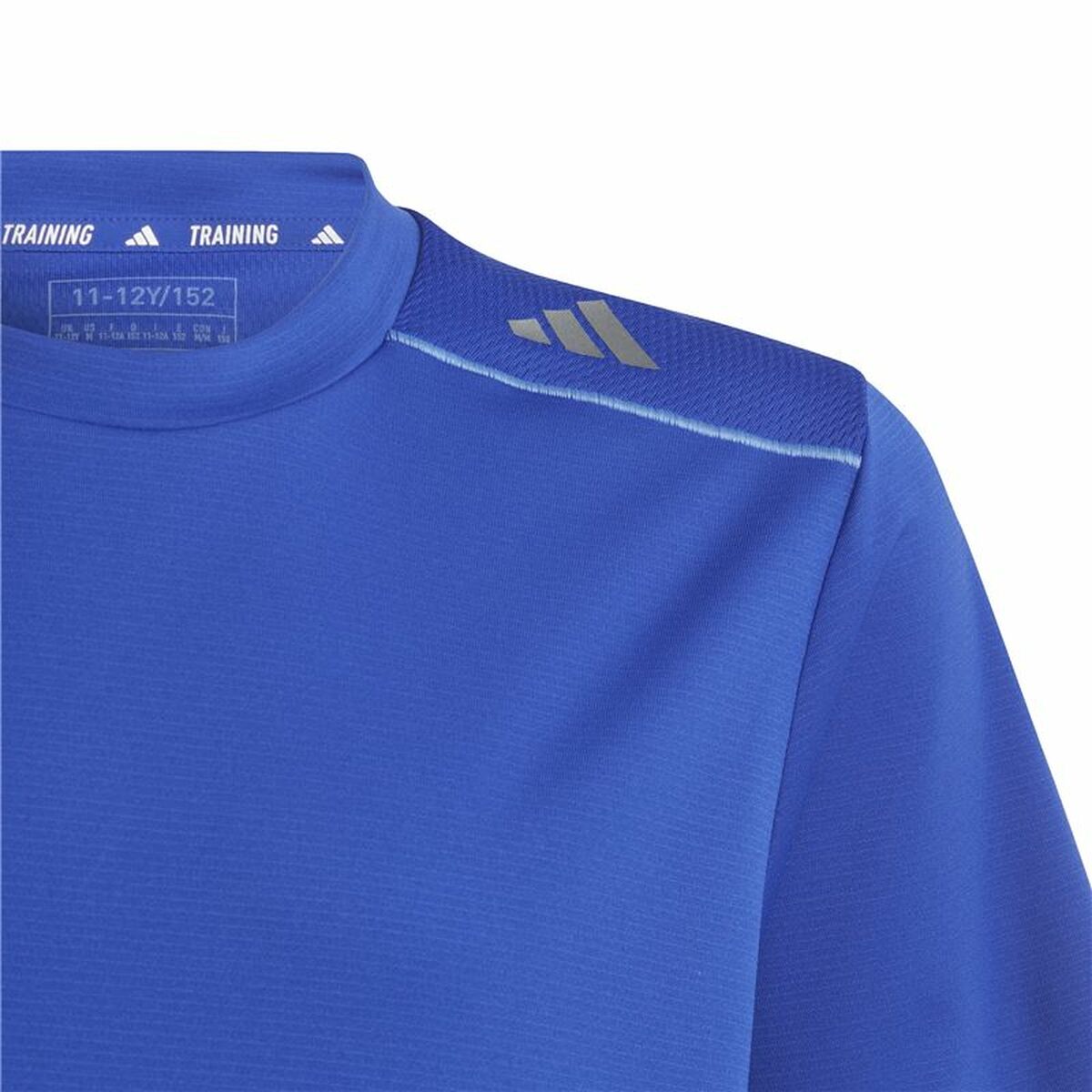 Barn T-shirt med kortärm Adidas Aeroready Blå - 3