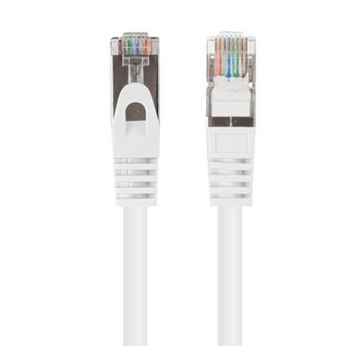 Nätkabel UTP Styv Kategori 6 Lanberg PCF6-20CC-0100-W - 2
