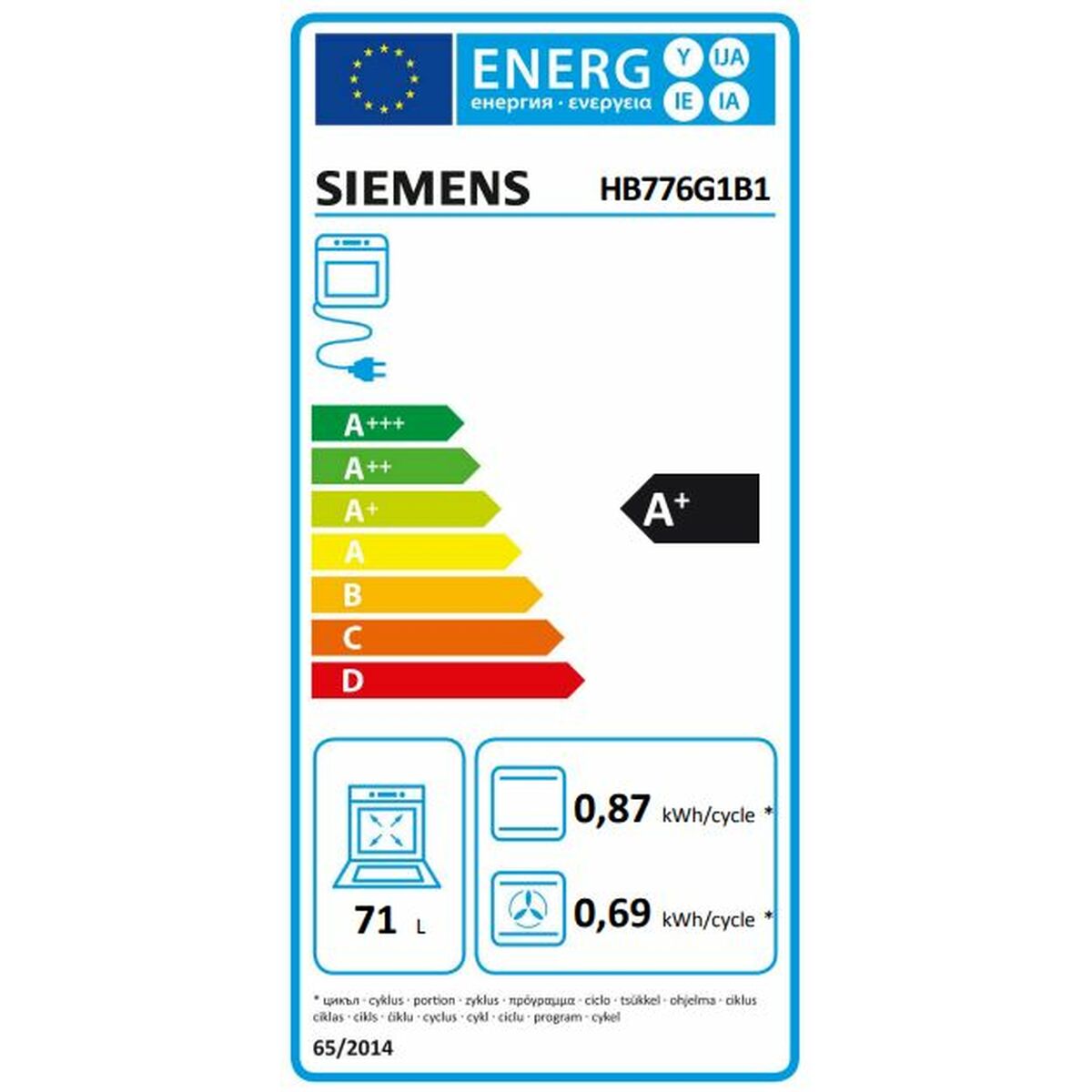 Ugn Siemens AG HB776G1B1 - 3