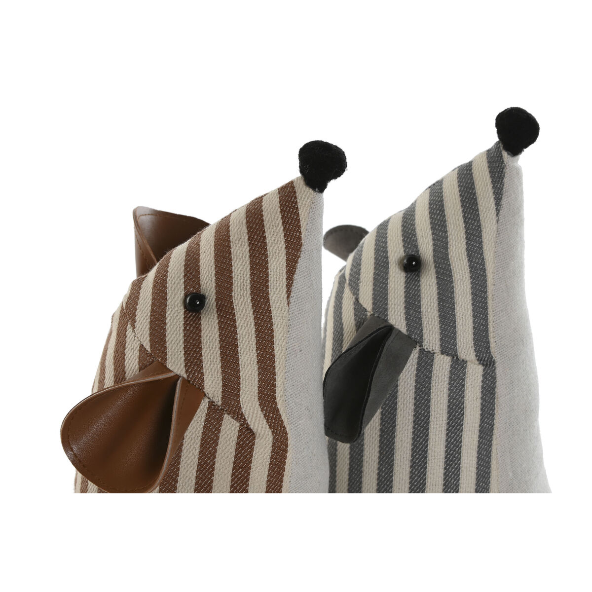 Dörrstopp Home ESPRIT Polyester 13 x 13 x 26 cm (2 antal) - 2