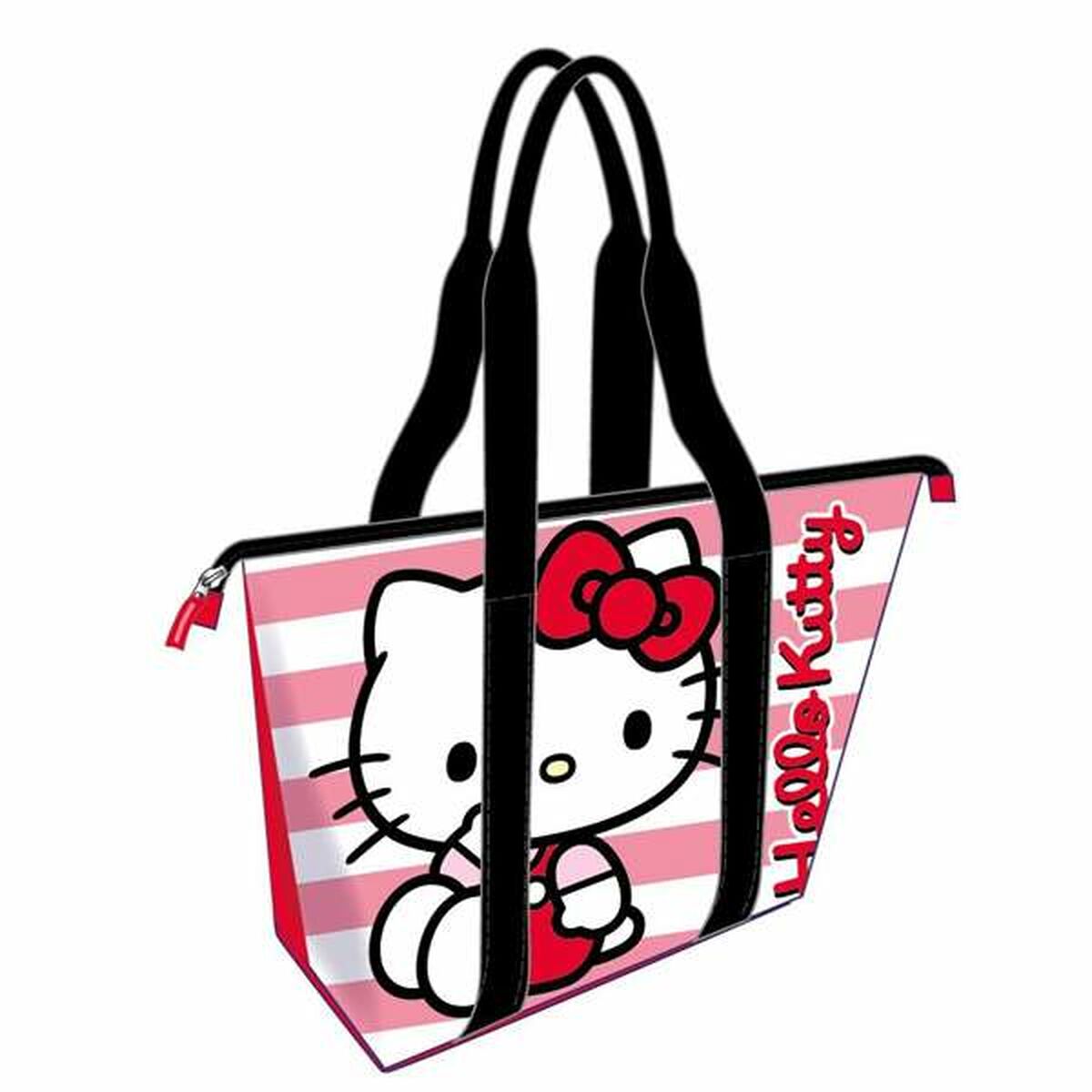 Strandväska Hello Kitty Rosa 47 x 33 x 15 cm