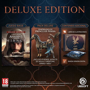 PlayStation 5 Videospel Ubisoft Assassin's Creed Mirage Deluxe Edition