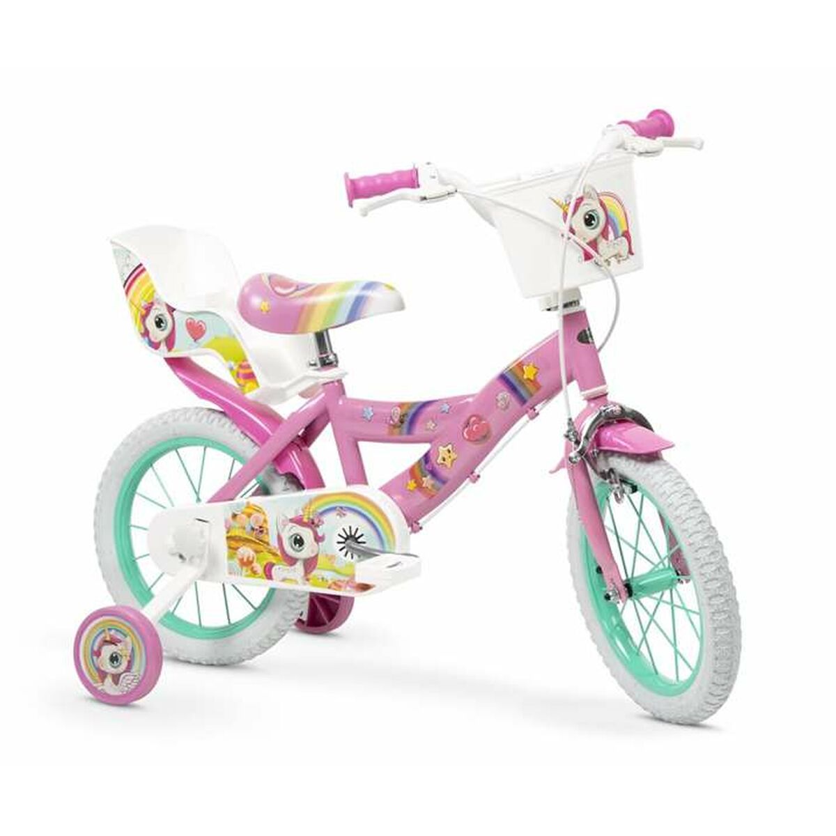Barncykel Toimsa 14" Enhörning