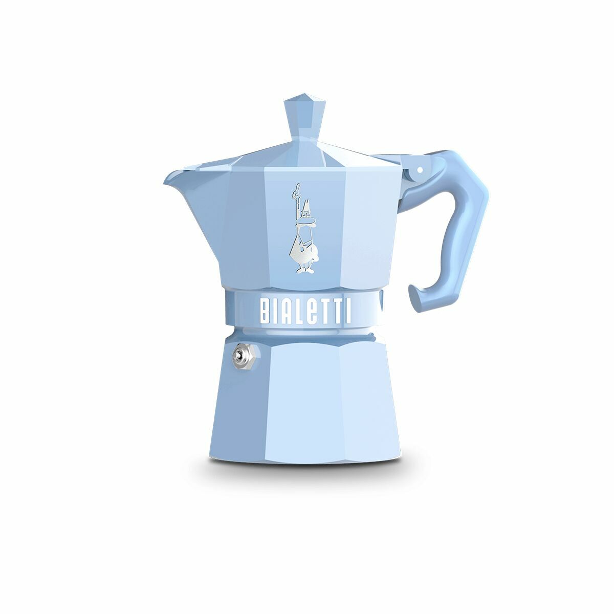 Italiensk Kaffepanna Bialetti MOKA EXCLUSIVE Blå Aluminium 3 Csészék