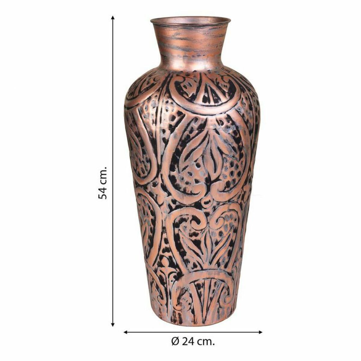 Vas Alexandra House Living Brons Järn 24 x 54 x 24 cm - 7