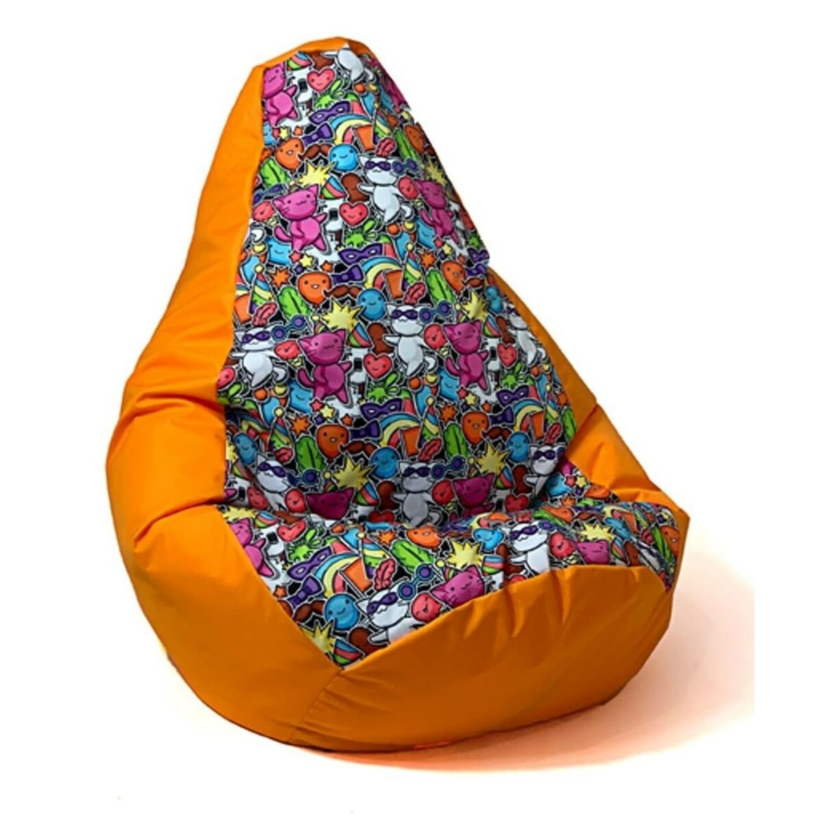 Puff GO GIFT Orange 130 x 90 cm Päron