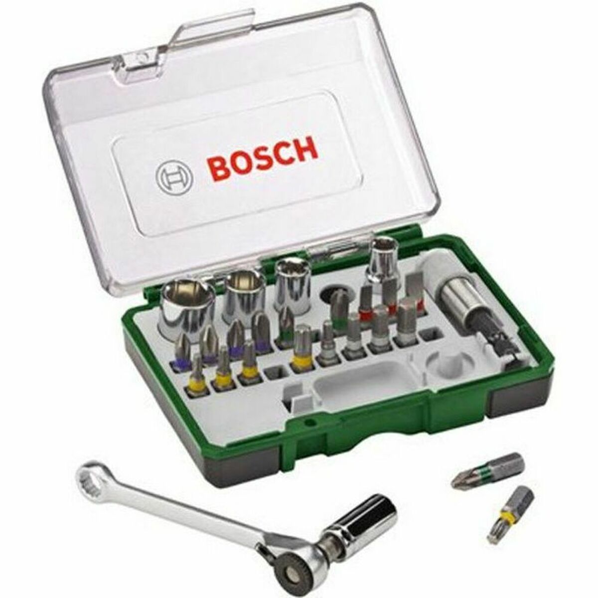 Set med bits och uttag BOSCH 2607017160