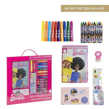 Brevpapper Set Barbie Rosa