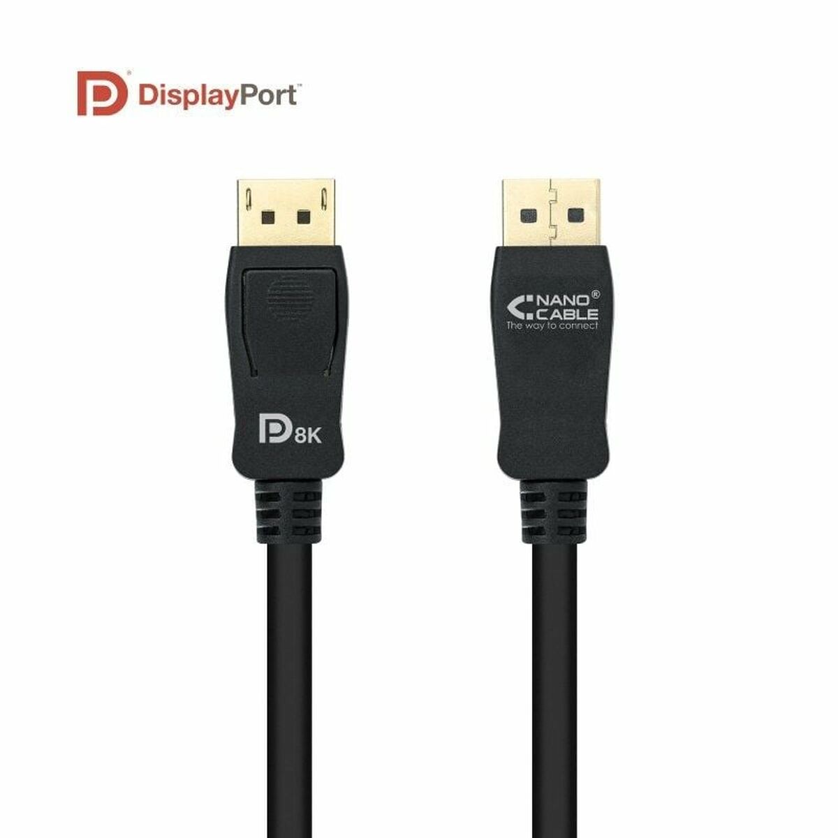 DisplayPort Kabel NANOCABLE 10.15.2503 Svart 3 m