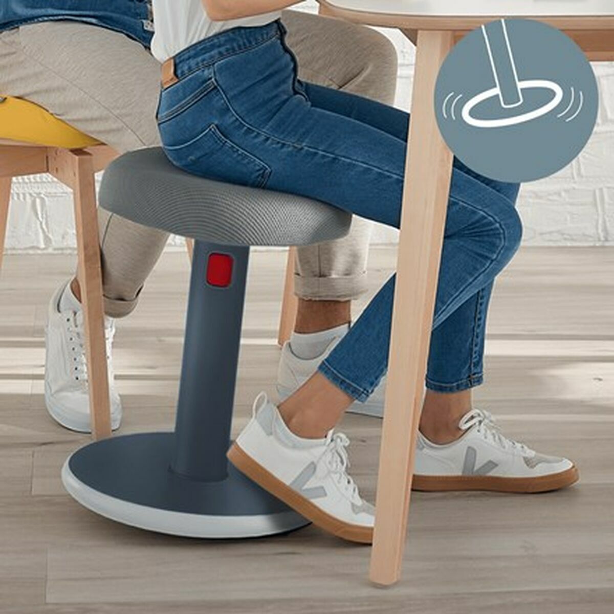Ergonomisk Pall Leitz Ergo Cosy Active Plast - 6