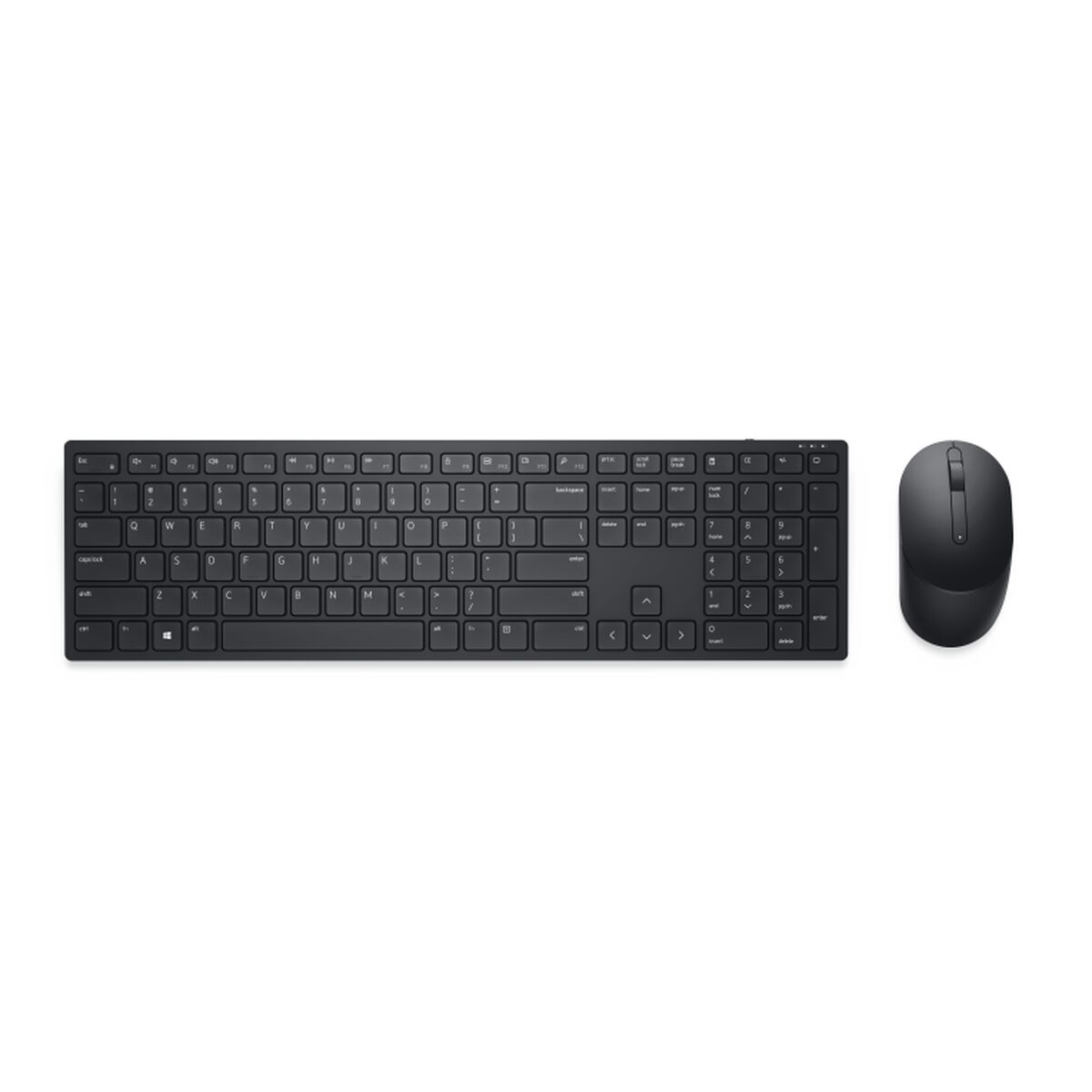 Tangentbord och Mus Dell KM5221W Svart Qwerty Spanska