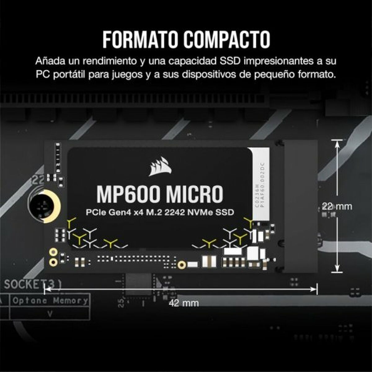Hårddisk Corsair CSSD-F1000GBMP600MCR 1 TB - 6