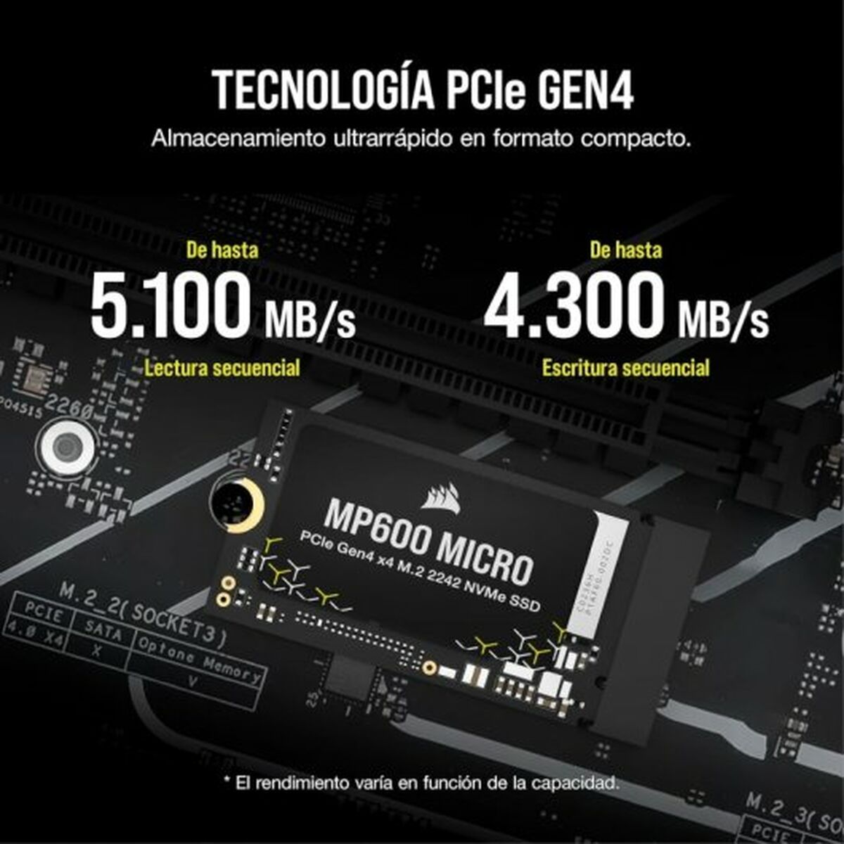 Hårddisk Corsair CSSD-F1000GBMP600MCR 1 TB - 5