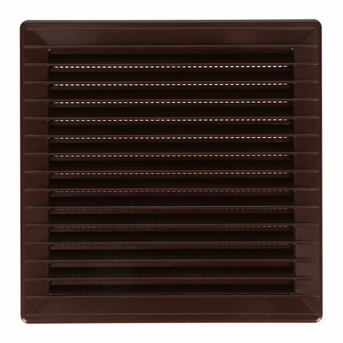 Ventilationsgaller EDM 87729 Brun 14 x 14 cm