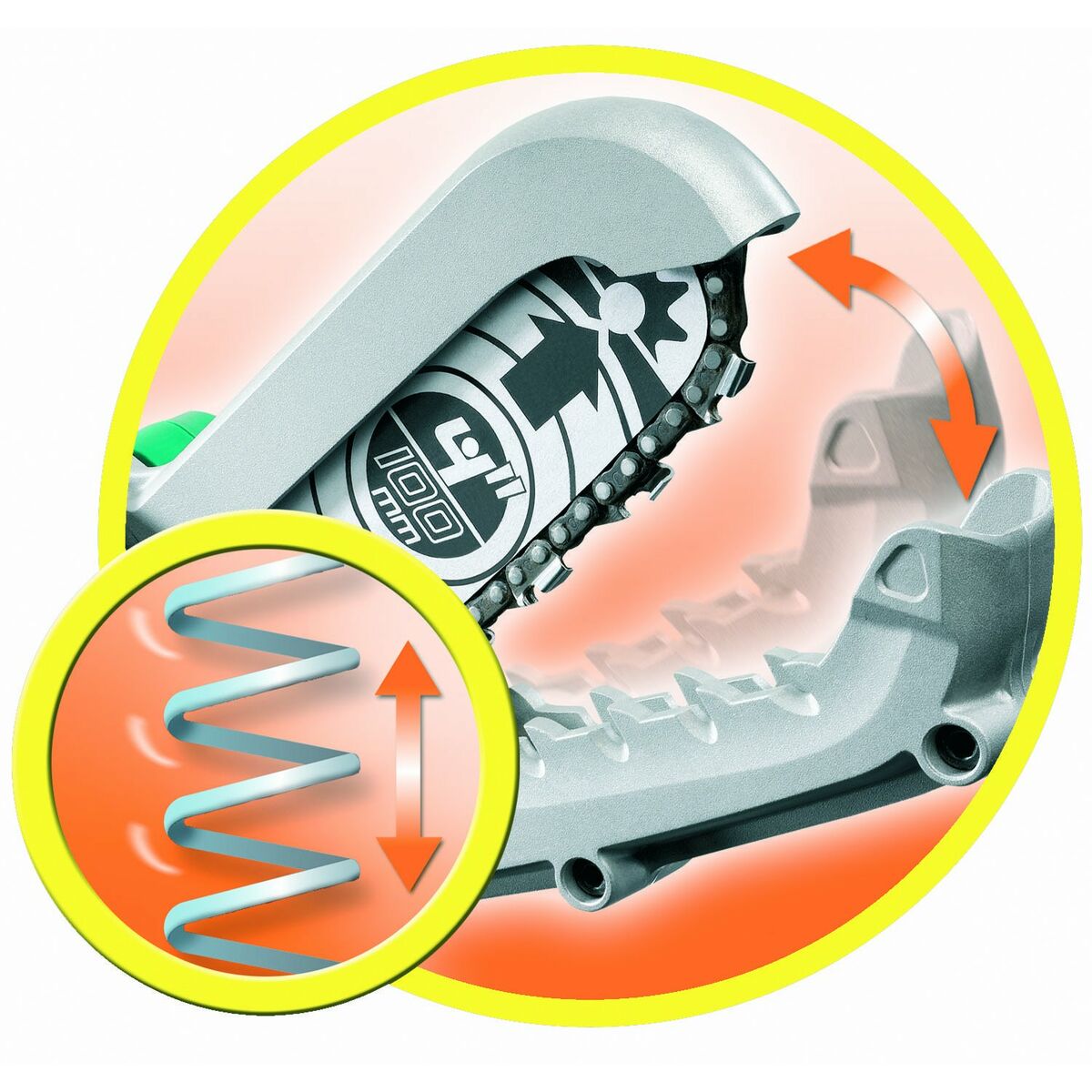 Motorsåg Black & Decker Alligator GK1000 550 W (15 cm) - 5