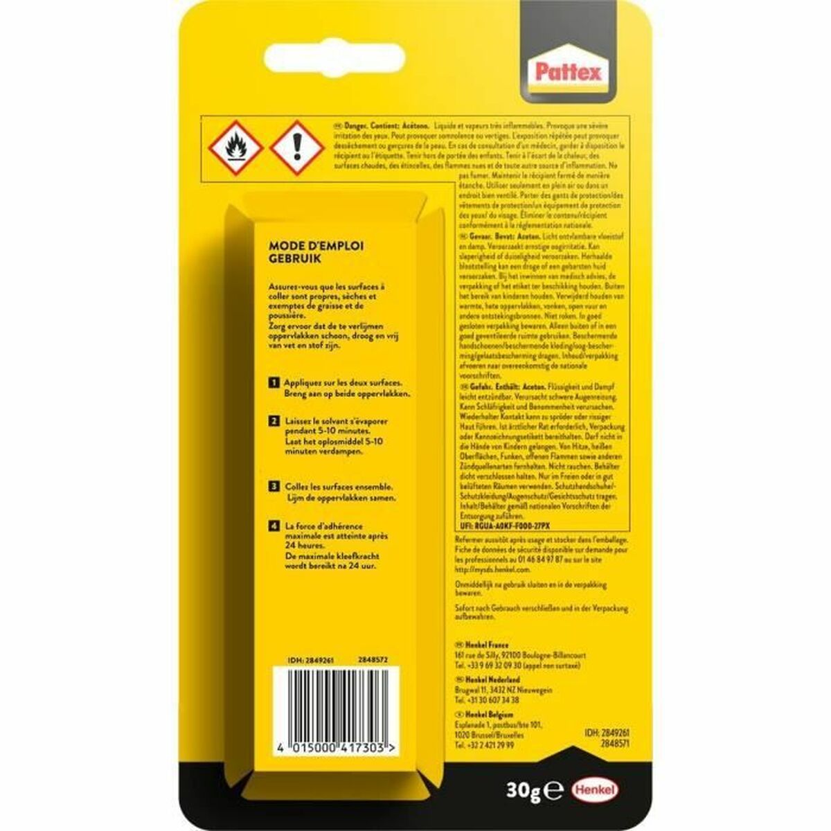 Lim Pattex 30 g Läder (1 antal) - 2