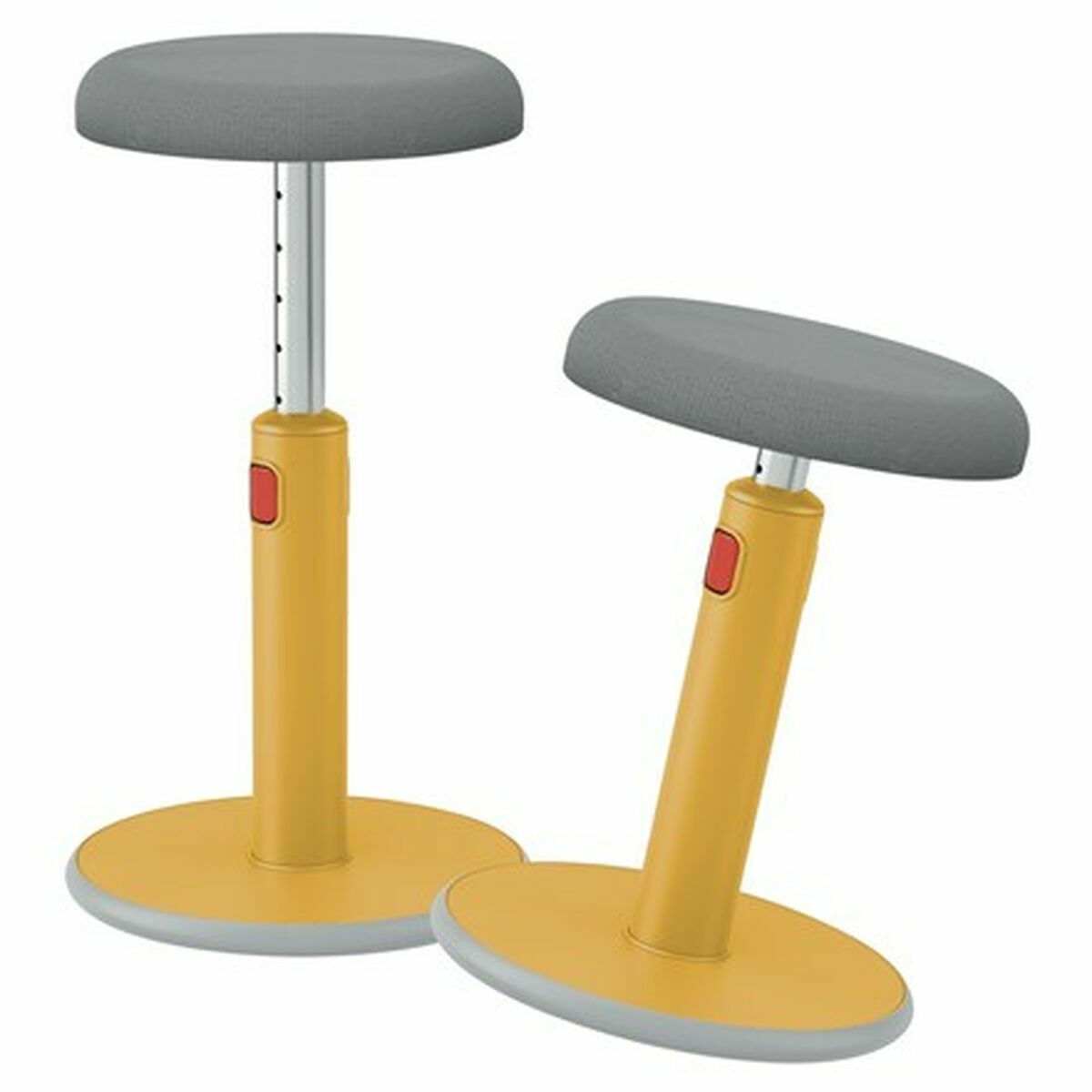 Ergonomisk Pall Leitz Ergo Cosy Active Gul Plast - 2