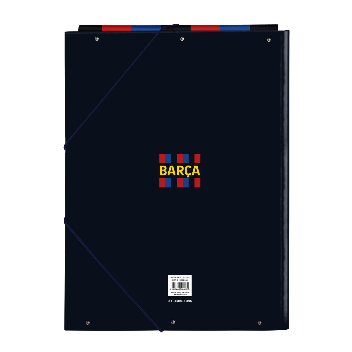 Folder F.C. Barcelona Rödbrun Marinblå A4 (26 x 33.5 x 2.5 cm) - 4